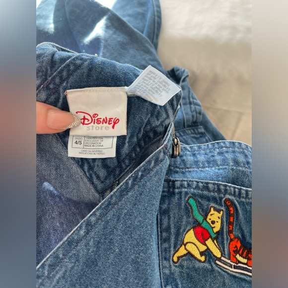 The Disney Store RARE Authentic Vintage Children’s Overalls - Picture 2 of 3